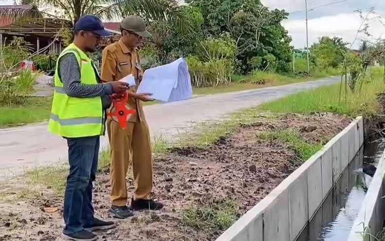 Drainase Jalan Meranti III Rampung, Pemko Palangka Raya Lakukan Serah Terima Pekerjaan