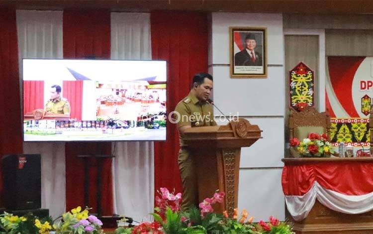 DPRD Pulang Pisau Gelar Rapat Paripurna Bahas Dua Raperda Inisiatif