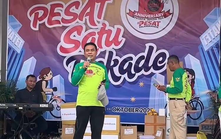 Wakil Wali Kota Palangka Raya Dorong Komunitas Sepeda Tua Berperan Aktif dalam Pembangunan Kota
