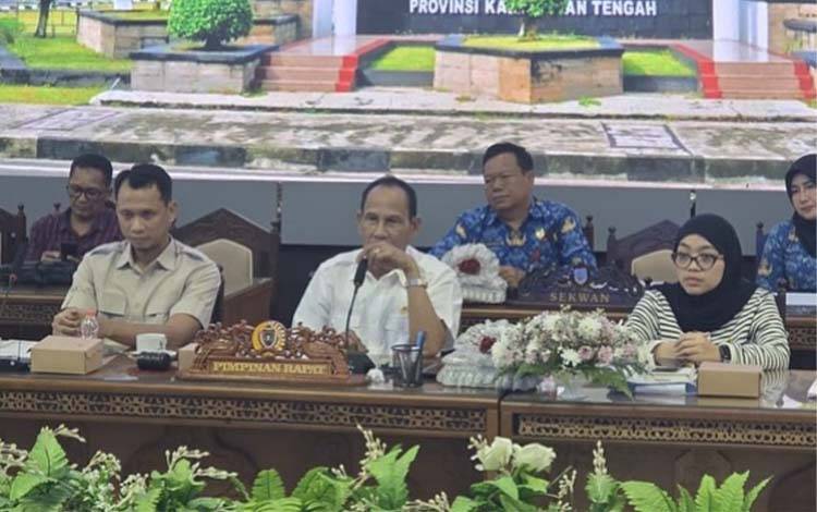 Ketua DPRD Kalteng Apresiasi Langkah OKKPD Perkuat Pengawasan Bahan Pangan