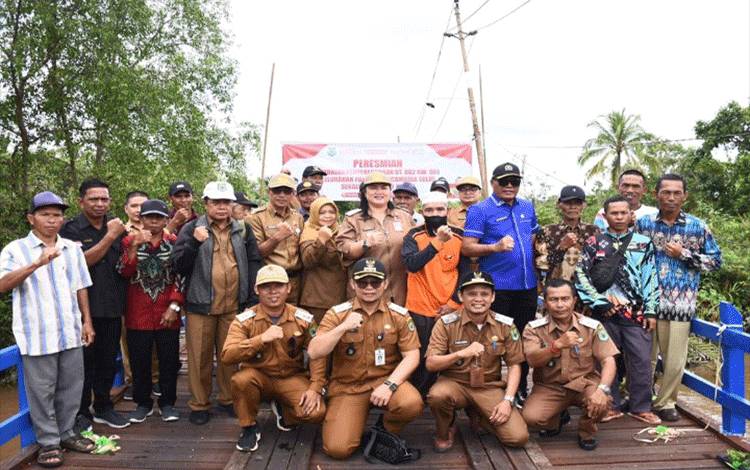 Jadi Penghubung Beberapa Desa di Basarang, Berikut Detail Jembatan Panamas