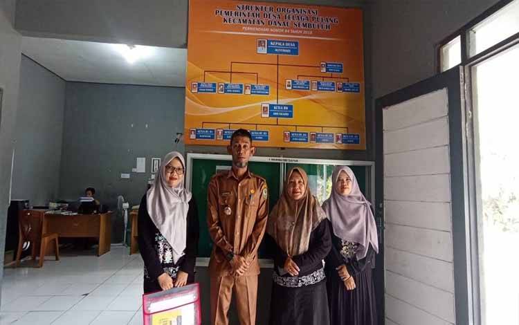 Dispursip Seruyan Lakukan Pembinaan Perpustakaan Desa di Telaga Pulang