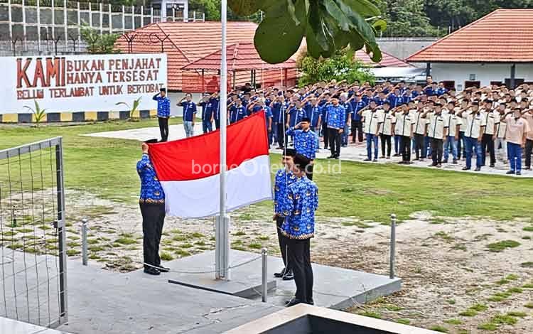 Rutan Tamiang Layang Gelar Upacara Sumpah Pemuda, Kobarkan Semangat Persatuan dan Perubahan