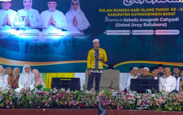Kobar Bersholawat Warnai HUT ke-66 Kotawaringin Barat