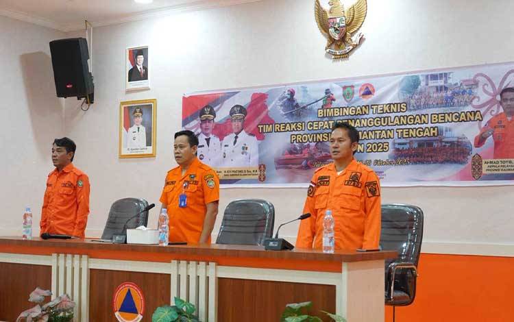 BPBD Kalteng Gelar Bimtek TRC Perkuat Kesiapsiagaan Penanggulangan Bencana