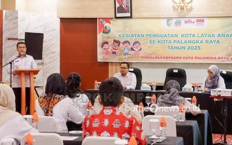 Wakil Wali Kota Palangka Raya Buka Kegiatan Penguatan Anak se-Kota Palangka Raya, Tegaskan Komitmen Menuju KLA