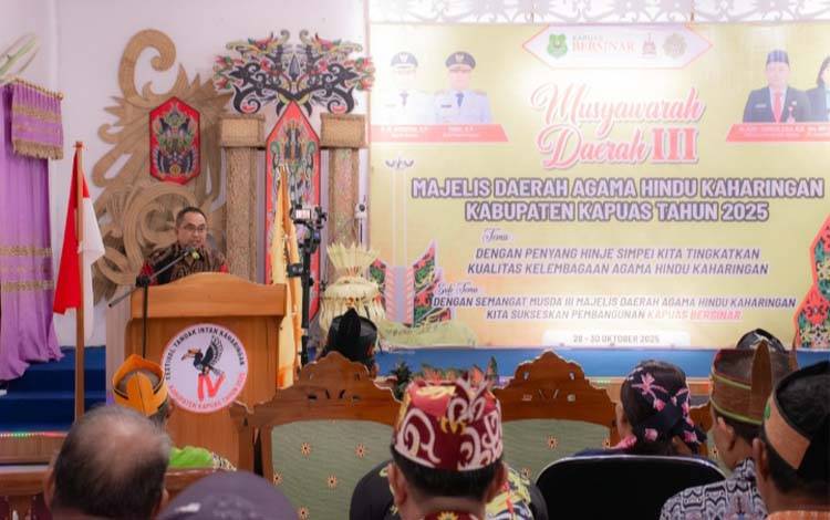 Lewat Musda III, Umat Hindu Kaharingan Kapuas Diharapkan Bisa Hasilkan Masyarakat Berkarakter