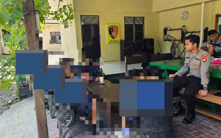 Polsek Bukit Batu Tertibkan Pelajar Bolos Sekolah