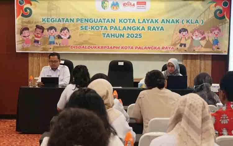 Pemko Palangka Raya Tegaskan Komitmen Penuhi Hak Anak Melalui Penguatan Program KLA 2025