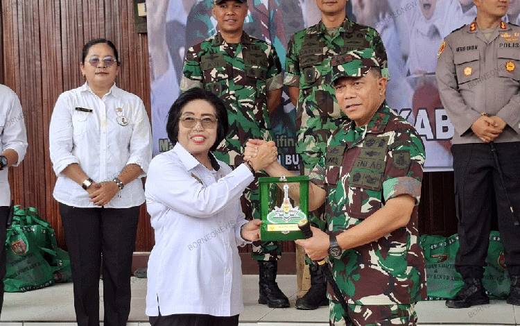 Wakil Bupati Gunung Mas Sambut Baik Kunjungan Pangdam XXII/Tambun Bungai