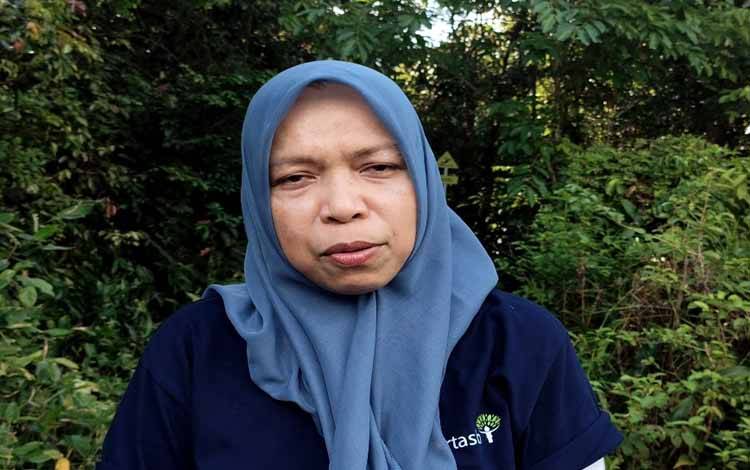 Head of Secretariat Fortasbi Indonesia, Rukaiyah Rafik.(FOTO: TESTI PRISCILLA)