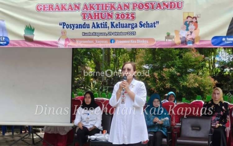 Dinkes Kapuas Luncurkan Program "Aktifkan Posyandu" Tingkatkan Kesehatan Keluarga