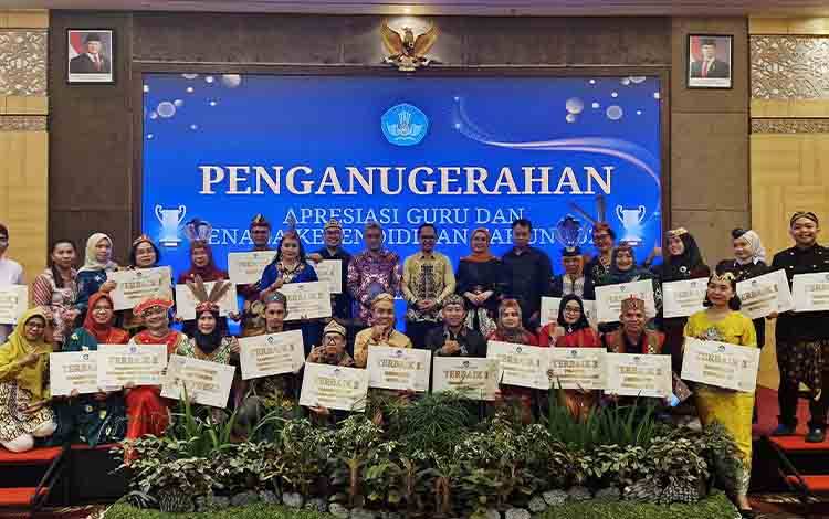 Palangka Raya Borong Gelar Juara Apresiasi GTK Tingkat Kalteng 2025