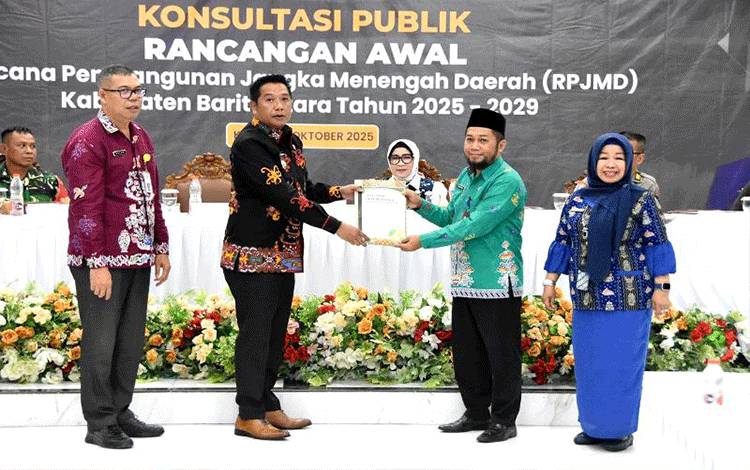Dokumen RPJMD Lahir Dari Rahim Masyarakat Barito Utara