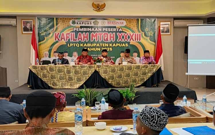LPTQ Kapuas Gembleng 43 Peserta Menuju MTQH Provinsi Kalteng
