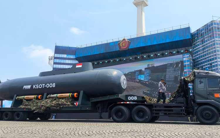 Indonesia akan Produksi 30 Kapal Selam Nirawak Jaga Choke Point