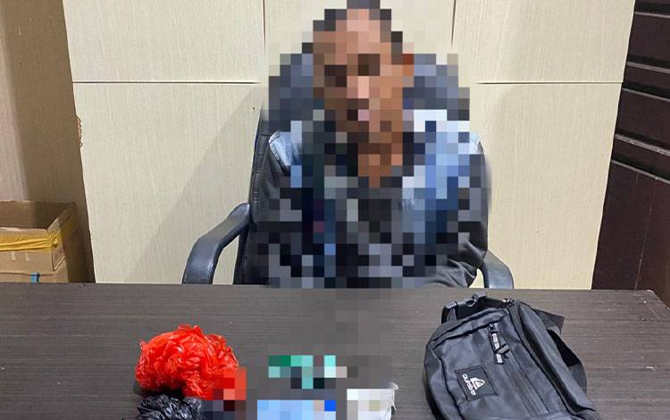 Polda Kalteng Ringkus Pengedar Sabu dengan Barang Bukti 106 Gram
