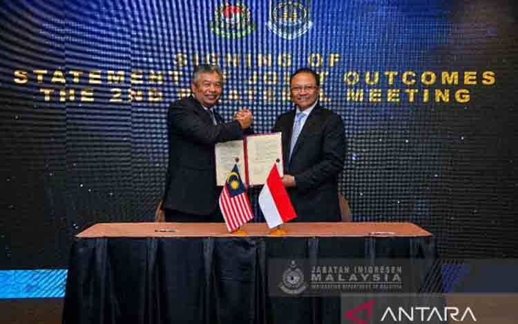 Imigrasi RI-Malaysia Sepakat Bentuk Satgas Penegakan Hukum Gabungan
