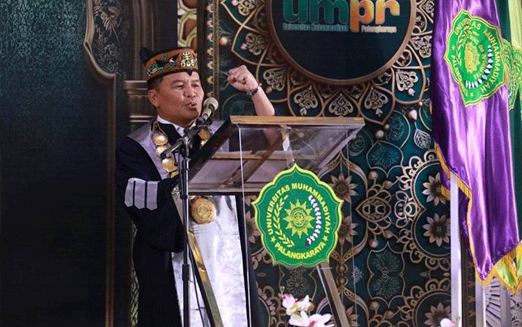 Agustiar Sabran: Guru Besar Baru UMPR Bukti Kemajuan Pendidikan Kalteng