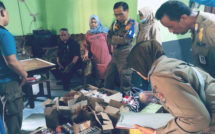 Satpol PP-Bea Cukai Amankan 144 Ribu Batang Rokok Ilegal