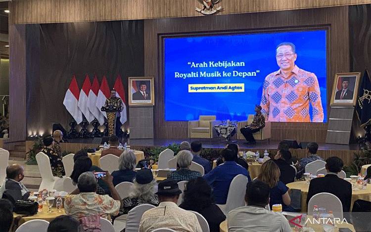 Menkum Pastikan Tata Kelola Royalti Baru Tak Rugikan Industri Musik