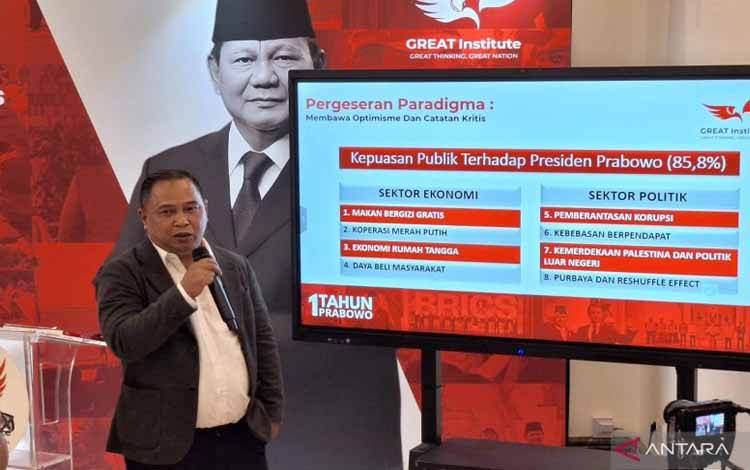 Great: Pengangkatan Purbaya Salah Satu Kebijakan Terpopuler Prabowo