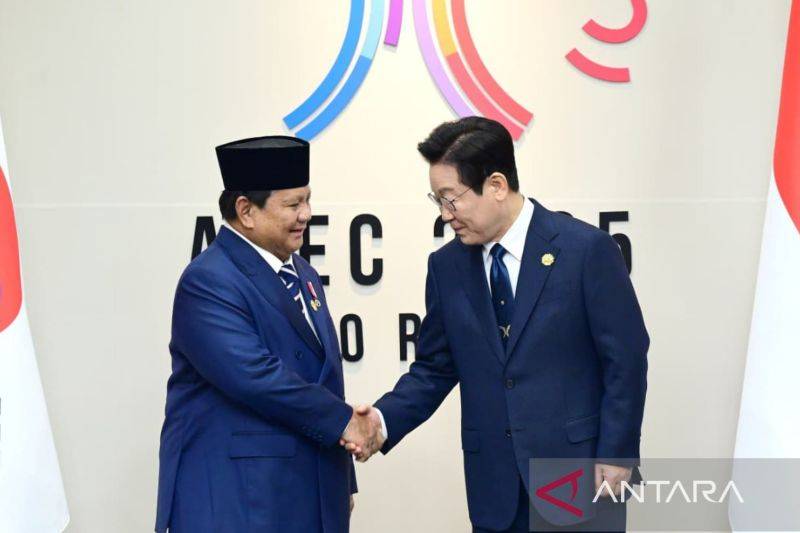 Prabowo-Presiden Korsel Bahas Kelanjutan Proyek Pesawat Tempur KF-21