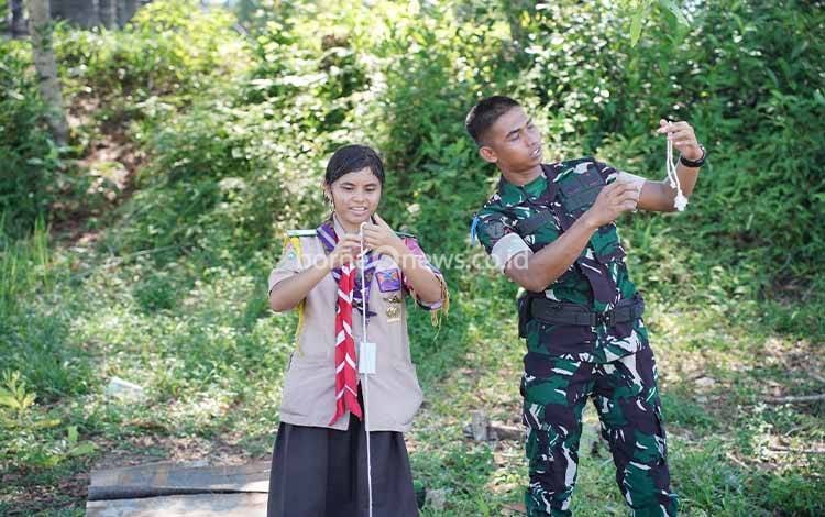 Sinergi TNI dan Pemprov Kalteng Bentuk Pelajar Berkarakter Pancasila