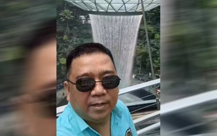 Klarifikasi Anggota DPRD Barito Utara Suparjan yang Pergi ke Singapura