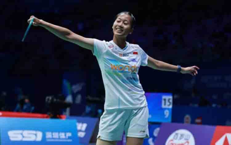 Menang Mudah atas Wakil India, Putri KW Melaju ke Final Hylo Open