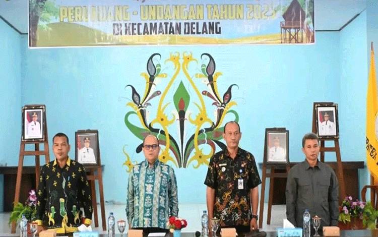 Pemkab Lamandau Gencarkan Sosialisasi Hukum Daerah di Delang