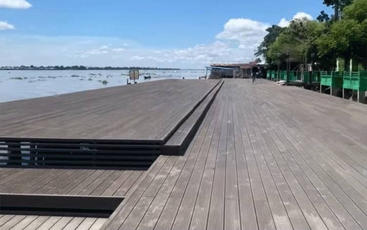 Wajah Baru Dermaga KP3 Kapuas Curi Perhatian Warga dan Jadi Ikon Baru