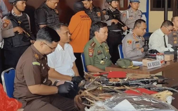 BKSDA Ingatkan Sanksi Hukum Bagi Penjual Suvenir Satwa Dilindungi