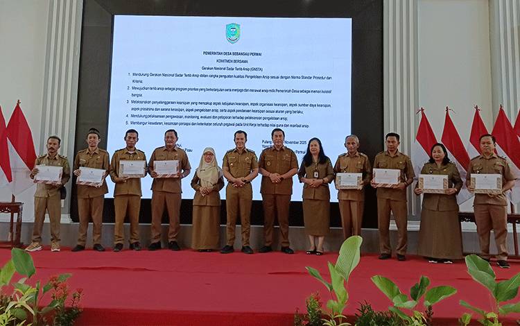 Dinas Perpustakaan Pulpis Canangkan Gerakan Nasional Sadar Tertib Arsip
