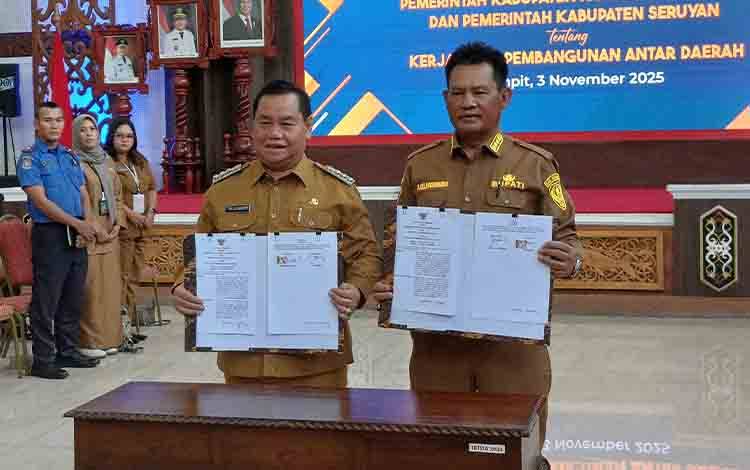 Pemkab Kotim dan Seruyan Sepakati Kerja Sama Pembangunan Daerah