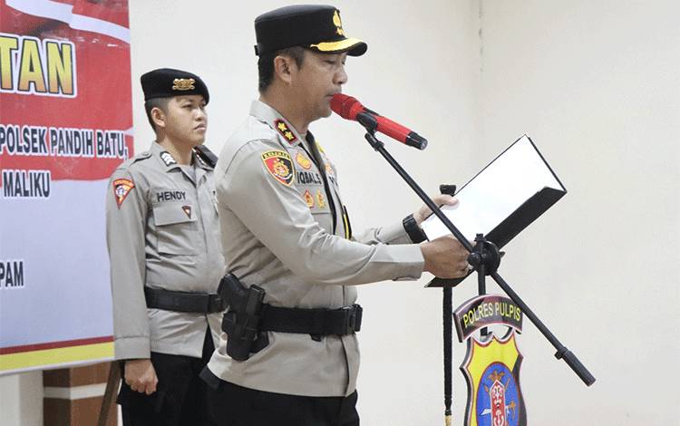 Kapolres Pulang Pisau Tegaskan Pentingnya Profesionalisme dan Adaptasi Cepat Bagi Perwira Baru