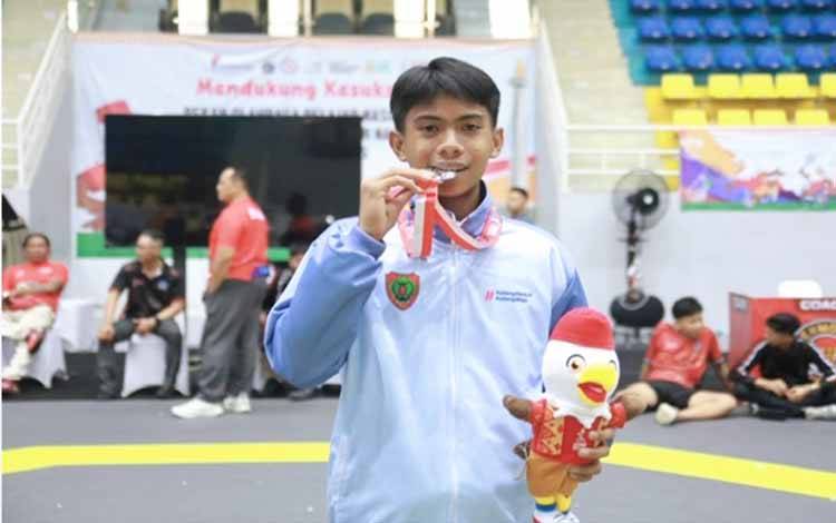Taekwondo Sumbang Medali Perak Pertama untuk Kontingen Kalteng di POPNAS XVII 2025