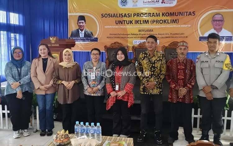 Menteri P2MI Mukhtarudin Dorong Penguatan Program Komunitas untuk Iklim di Palangka Raya