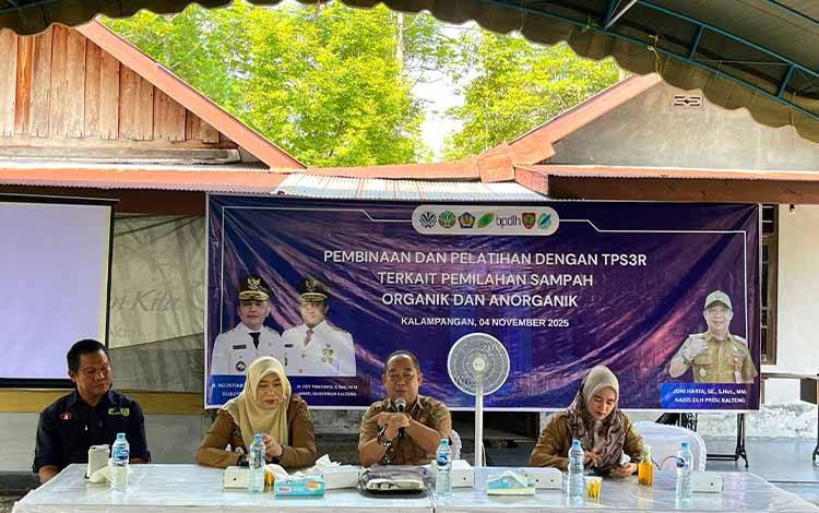 DLH Kalteng Tingkatkan Kapasitas SDM Pengelolaan Sampah Melalui Pelatihan di Kalampangan