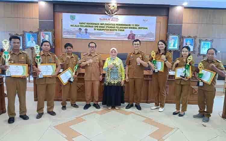 Ini Daftar Pemenang Lomba Desa dan Posyandu Tingkat Kabupaten Barito Timur
