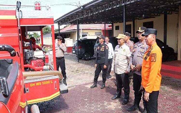Polres Seruyan Laksanakan Apel Gelar Pasukan Kesiapan Tanggap Darurat Bencana Hidrometeorologi