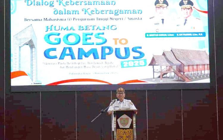 Dialog Huma Betang Goes to Campus Ajak Mahasiswa Hidup Rukun dalam Keberagaman