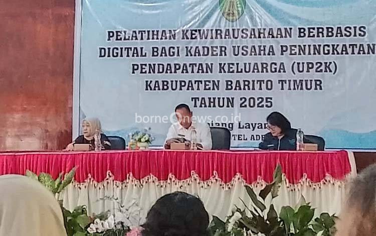 Pemkab Barito Timur Dorong Kader UP2K Kuasai Pemasaran Digital