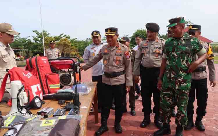 Apel Gabungan di Gunung Mas Wujud Kesiapan Hadapi Musim Hujan