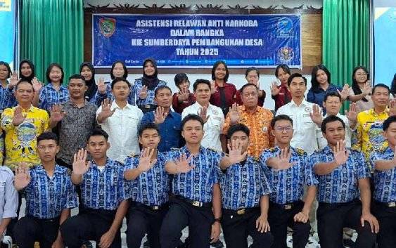 Pemkab Gunung Mas Berkomitmen Dukung Program Pemberantasan Narkoba