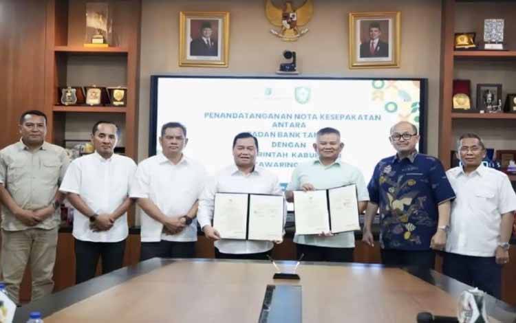 Pemkab Kotim Gandeng Bank Tanah Optimalkan Pengelolaan Pertanahan
