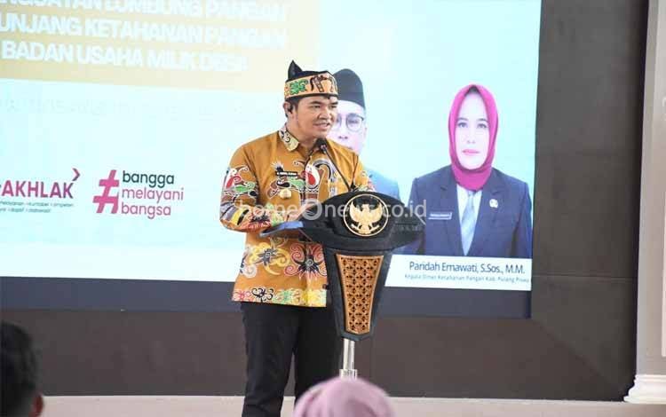 Bupati Pulang Pisau Tegaskan Penguatan Lumbung Pangan Desa Lewat Program Sepulang Desa
