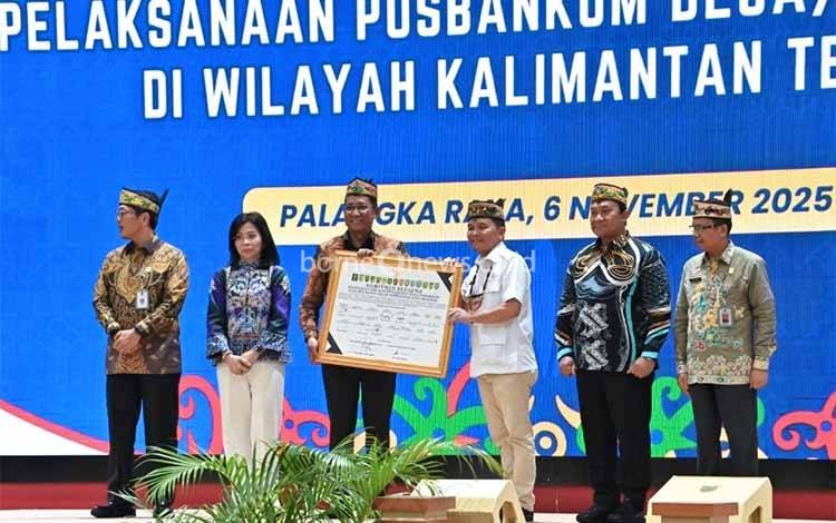 Kalteng Jadi Provinsi Keempat Sukses Bentuk Posbankum di Seluruh Desa/Kelurahan