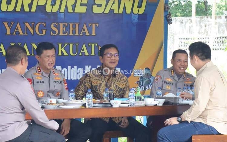 Kapolda Kalteng dan Sekjen Kemenkum Bahas Penguatan Posbankum Desa