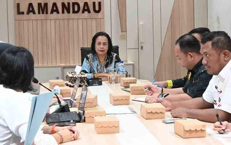 Pemkab Lamandau Gelar Rapat Koordinasi Kesiapan Kriteria SPPG
